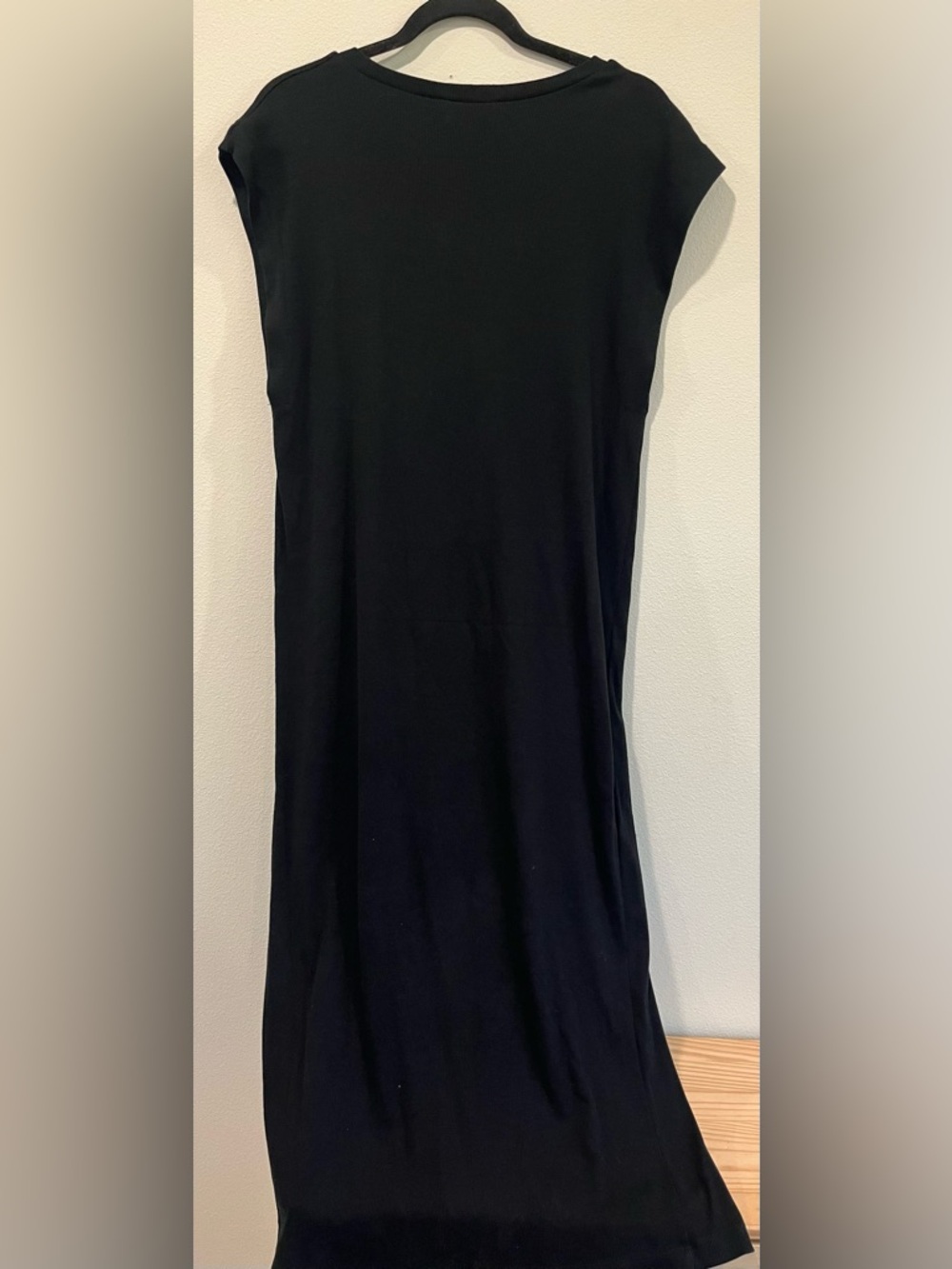 Zara Black Ribbed Tank Top - Picture 2 of 4